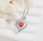 Γυναικείο Κολιέ S925 Flower Love Red - Image 12