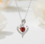 Γυναικείο Κολιέ S925 Flower Love Red - Image 15
