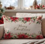 By Queen Limited Festive Edition Μαξιλαροθήκη Merry Christmas Bliss 50×30 εκ.