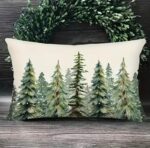 By Queen Limited Festive Edition Μαξιλαροθήκη Winter Forest Serenity 50x30εκ. - Image 3