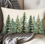 By Queen Limited Festive Edition Μαξιλαροθήκη Winter Forest Serenity 50x30εκ. - Image 5