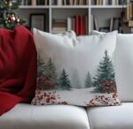 By Queen Limited Festive Edition Μαξιλαροθήκη Χριστουγεννιάτικο Τοπίο 45x45εκ. - Image 3