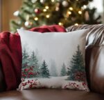 By Queen Limited Festive Edition Μαξιλαροθήκη Χριστουγεννιάτικο Τοπίο 45x45εκ. - Image 9