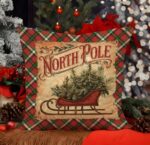 By Queen Limited Festive Edition Μαξιλαροθήκη North Pole Με Vintage Έλκηθρο 45x45εκ. - Image 5