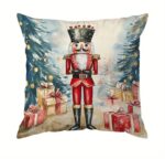 By Queen Limited Festive Edition Μαξιλαροθήκη Mε Καρυοθραύστη Kαι Δώρα 45x45εκ. - Image 8