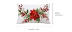 By Queen Limited Festive Edition Μαξιλαροθήκη Poinsettia Elegance 50x30εκ. - Image 6