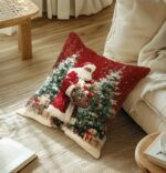 By Queen Limited Festive Edition Μαξιλαροθήκη Με Άγιο Βασίλη και Δώρα 45x45εκ. - Image 9
