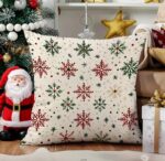 By Queen Limited Festive Edition Μαξιλαροθήκη Snowflake 45x45εκ. - Image 3