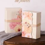 By Queen Κουτί Δώρου  Σε Κρεμ Απόχρωση Blossom Like Flowers - Image 3