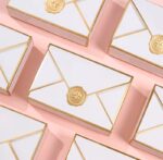 By Queen Elegant Ceremonial Box Κουτί Δώρου Με Χρυσή Σφραγίδα - Image 3