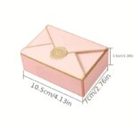 By Queen Elegant Ceremonial Box Κουτί Δώρου Με Χρυσή Σφραγίδα - Image 4