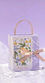 By Queen Romantic Floral Eternal Love Κουτί Δώρου Μωβ - Image 3