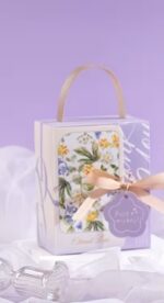 By Queen Romantic Floral Eternal Love Κουτί Δώρου Μωβ - Image 7