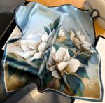 By Queen Σατέν Μαντήλι Magnolia Whisper - Image 13