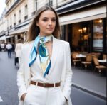 By Queen Σατέν Μαντήλι Magnolia Whisper - Image 2