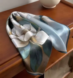 By Queen Σατέν Μαντήλι Magnolia Whisper - Image 5