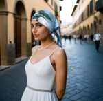 By Queen Σατέν Μαντήλι Magnolia Whisper - Image 8