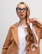 By Queen Σατέν Μαντήλι Με Elegant & Artistic Floral Σχέδιο - Image 13