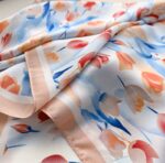 By Queen Γυναικείο Μαντήλι Πολύχρωμο Με Τουλίπες - Image 5