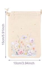 By Queen Ρομαντικό Floral Pastel Bloom Πουγκί Δώρου - Image 6