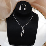 By Queen Elegant Crystal Κολιέ Και Σκουλαρίκια Με Λαμπερές Πέτρες - Image 14