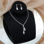 By Queen Elegant Crystal Κολιέ Και Σκουλαρίκια Με Λαμπερές Πέτρες - Image 16