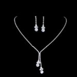 By Queen Elegant Crystal Κολιέ Και Σκουλαρίκια Με Λαμπερές Πέτρες - Image 18