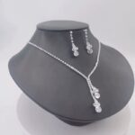 By Queen Elegant Crystal Κολιέ Και Σκουλαρίκια Με Λαμπερές Πέτρες - Image 19