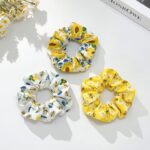 By Queen Scrunchie Sunflower Bee, Rose Bee And Daisy Bee(Τυχαίo Χρώμα Eπιλογής)