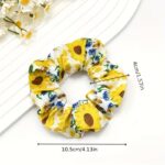 By Queen Scrunchie Sunflower Bee, Rose Bee And Daisy Bee(Τυχαίo Χρώμα Eπιλογής) - Image 16