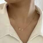 By Queen Ασημένιο Gold Plated Κολιέ Τουλίπα Mε Ζιργκόν - Image 10