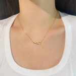 By Queen Ασημένιο Gold Plated Κολιέ Τουλίπα Mε Ζιργκόν - Image 18