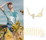 By Queen Ασημένιο Gold Plated Κολιέ Τουλίπα Mε Ζιργκόν - Image 9