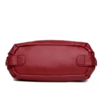 By Queen Γυναικεία Τσάντα Shopper Κόκκινη - Image 7