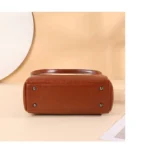 By Queen Δερμάτινη Γυναικεία Τσάντα Shopper Ταμπά - Image 7