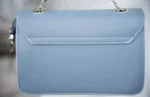 By Queen Γυναικεία Tote Flap Τσάντα Μπλε - Image 3