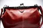 By Queen Unisex Vintage Τσάντα Μπορντό - Image 2
