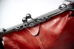 By Queen Unisex Vintage Τσάντα Μπορντό - Image 4