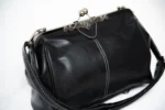 By Queen Unisex Vintage Τσάντα Μαύρη - Image 2