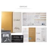By Queen Luxury Jewelry Ασημένιο Επιχρυσωμένο Κολιέ Με Μοϊσανίτη Heart Cut - Image 10