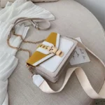 By Queen γυναικεια τσάντα tote από οικολογικό δέρμα κίτρινη - Image 10
