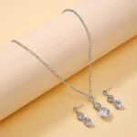 By Queen Σετ Κοσμημάτων Crystal σε Brilliant cut