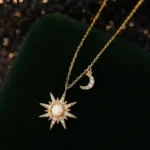 By Queen Κολιέ Christmas Star Επιχρυσωμένο 925 - Image 3