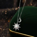 By Queen Κολιέ Christmas Star Ασημένιο 925