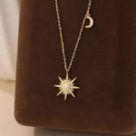 By Queen Κολιέ Christmas Star Επιχρυσωμένο 925 - Image 6