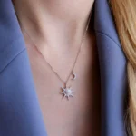 By Queen Κολιέ Christmas Star Ασημένιο 925 - Image 3