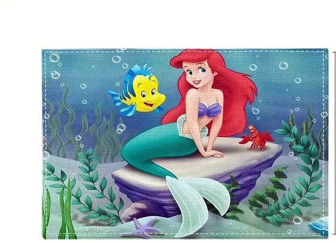 Placemats Ariel1 Σουπλά Ariel The Little Mermaid - Image 1