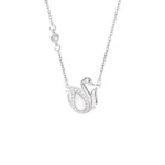 By Queen Jewelry Set Swan Pearl And  Zircon Silver - Image 6