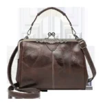 By Queen Unisex Vintage Τσάντα Καφέ - Image 2