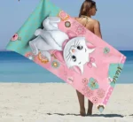 Πετσέτα Θαλάσσης Marie Aristocats Pink - Image 3
